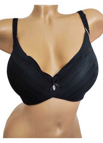Чёрный корбей бюстгальтер Nadizi с косточками