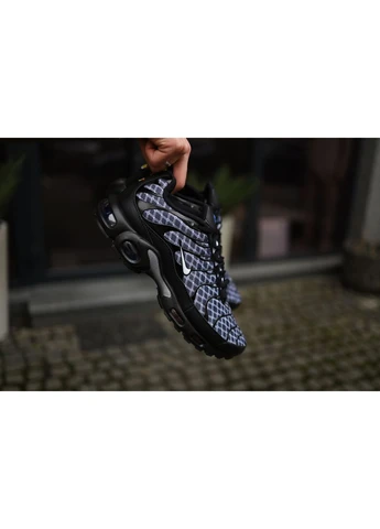 Білі літні кросівки nike air max plus tn black france blue white найк аір макс тн плюс No Brand