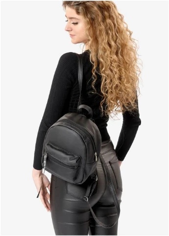 Рюкзак женский из экокожи Talari SLD Черный Sambag (301871426)