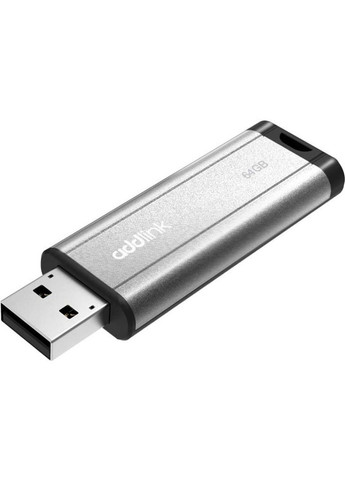 USB флеш накопичувач (ad64GBU25S2) AddLink 64gb u25 silver usb 2.0 (268140376)
