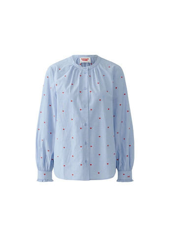 Голубая женская блуза голубой Oui