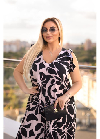 Стильний комбінезон Fashion бежевий штапель