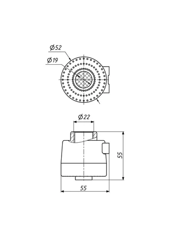 Аератор LIDZ 00 025 00 (397585435)