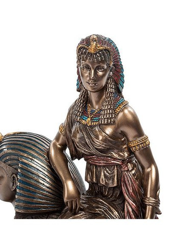 Статуэтка полистоун с бронзовым покрытием Царица древнего Египта Нефертити 22 см 1902563 Veronese (302238940)