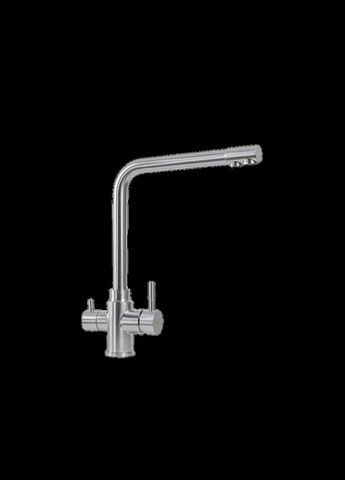 Набір кухонної мийки зі змішувачем Handmade 78*48 L Platinum (336938387)