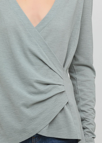 Серая блуза No Brand