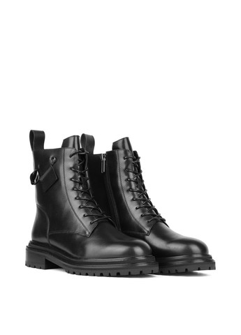 Жіночі Черевики WS7189-6-31R-N560K Чорний Шкіра MIRATON (262906712)