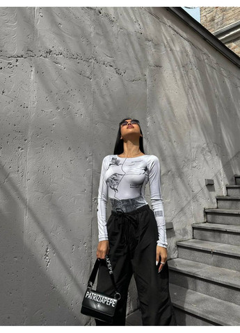 Жіноче боді з тату принтом MonCher (361676557)