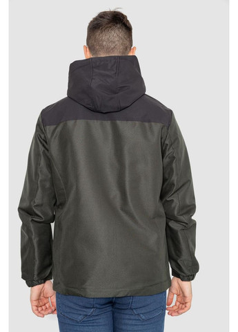 Оливкова (хакі) демісезонна куртка чоловіча демісезонна -1, колір хакі, 214r2012 Ager