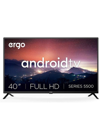 Телевізор 40 дюймів смарт на Андроїд — LED Full HD 40" (40GFS5500) Ergo (283022582)