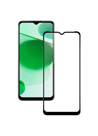 Скло захисне (1283126531286) ACCLAB Full Glue Realme C35 (366657266)