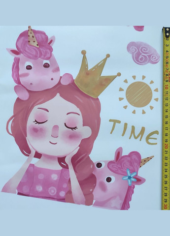 Виниловые наклейки Единороги и принцеса (лист 30 х 90 см) Б202-16 BRUP (302319124)