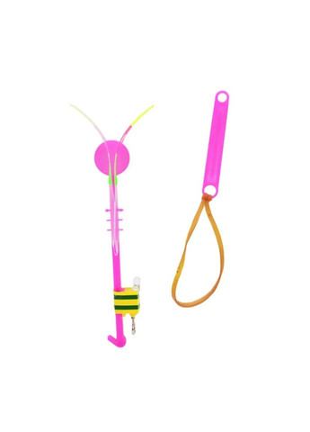 Игрушка для улицы вертушка запускалка на палочке со светом C2852 в ассортименте No Brand (362423684)