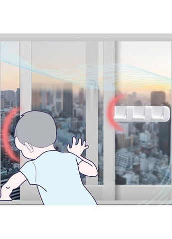 Обмежувач на розсувне вікно/двері AQS04 No Brand (368566049)