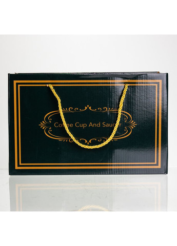 Набір парних порцелянових чашок Queen&King 2 (шт) по 400 (мл) чашки на подарунок із кришкою та ложкою FM-30 Yiwu (370969134)