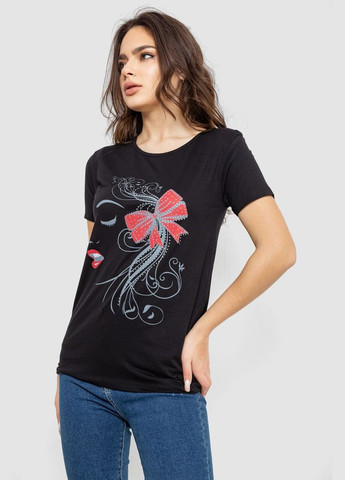 Футболка жіноча з принтом Ager 244R503 - (319359628)