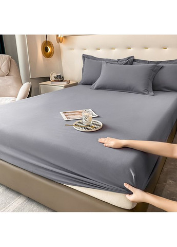 Простынь на резинке Softable Fabric 120×200 — мягкая, плотная, комфортная, (KT7006035) Solve (369627475)