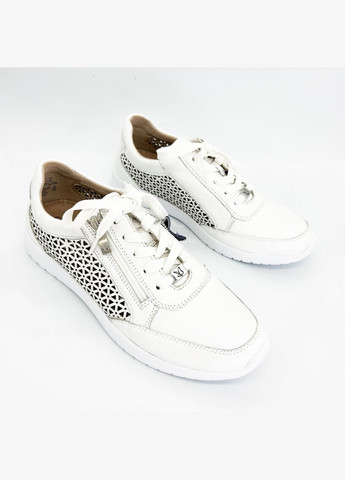 Білі кросівки (р) шкіра 0-1-1-9-23550-42-102 Caprice