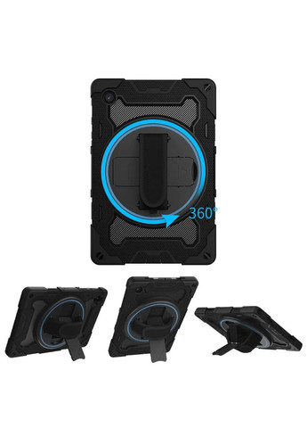 Броньований чохол (Horizontal handle) для Samsung Galaxy Tab A9 Plus SM-X210/SM-X215/SM-X216 11.0" Black BeCover (360417308)