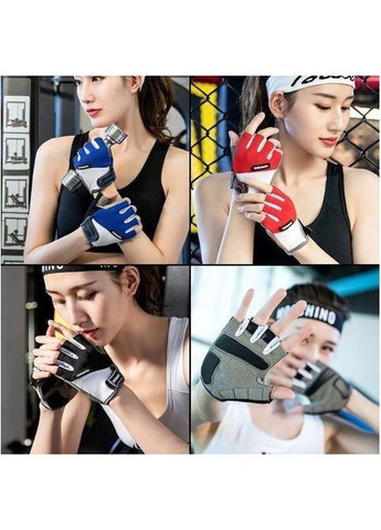 Велоперчатки Sport. Перчатки для занятий спортом. Без пальцев. L/9; Черные. Фитнес перчатки Bd a_0101 (307500458)