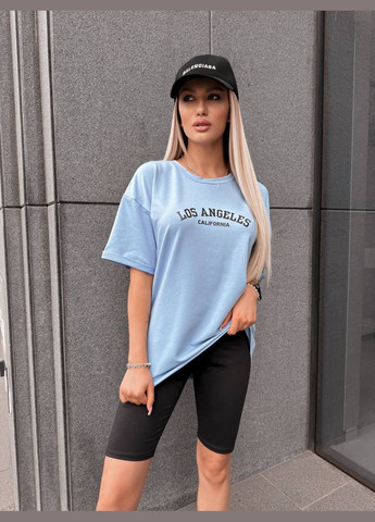 Блакитний літній жіночий комплект FINO Mode