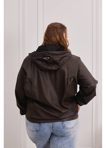 Супер стильная куртка-бомбер из эко кожи. Vione на молнии (367075989)