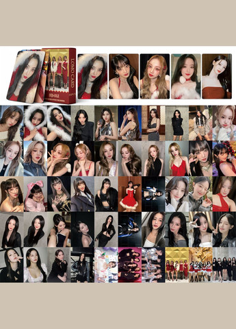 Набір кпоп карток GIDLE джиайдл Christmas ( 55 шт ) No Brand (325880509)