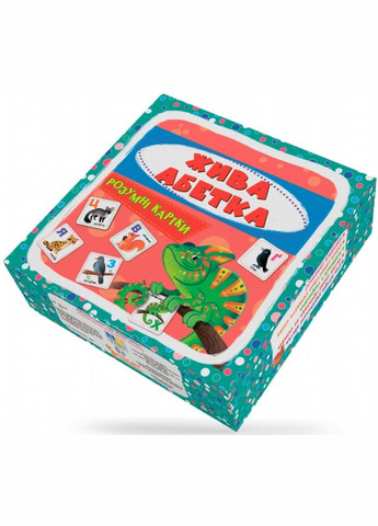 Розумні картки «Жива абетка» - захоплююча подорож у світ букв та звуків 30 карток (9786175475706) Кристал Бук (327879032)