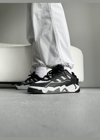 Чорні Осінні кросівки чоловічі adidas niteball 2.0 black | адідас найтбол 2.0 чорні No Brand