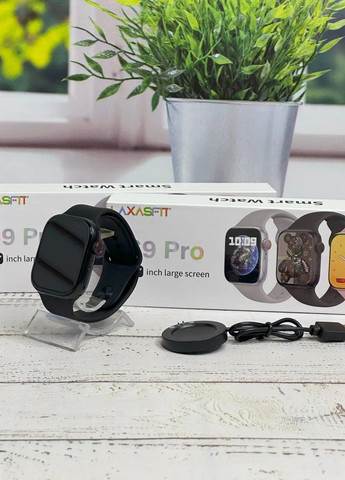 Смарт-часы 9-го поколения 45/49 мм с подсчётом калорий, пульсометром и шагомером, Black Smart Watch S9 PRO (369963549)