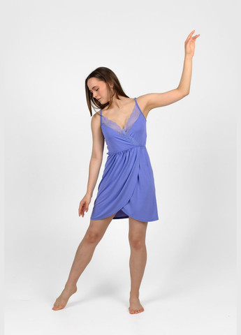 Ночная сорочка с кружевом на запах N.EL. (325821367)