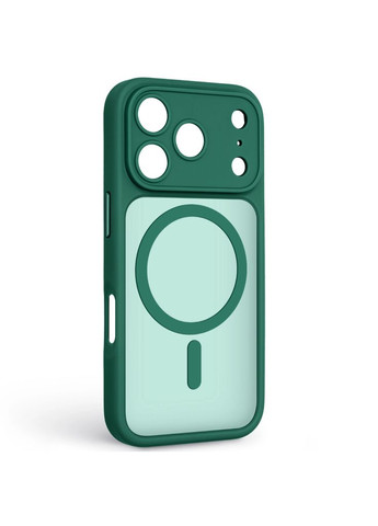 Чохол до мобільного телефона Lush MagCase Apple iPhone 17 Pro Dark Green (ARM87491) ArmorStandart (370607107)