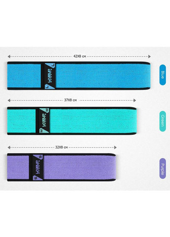 Фитнес резинка HIP BAND салатовый M-370x80мм LiveUp (333958500)