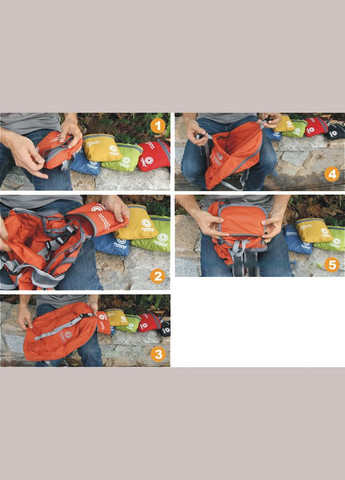 Городской мини рюкзак водонепроницаемый (pm-z301), Червоний Pentagram (322280553)