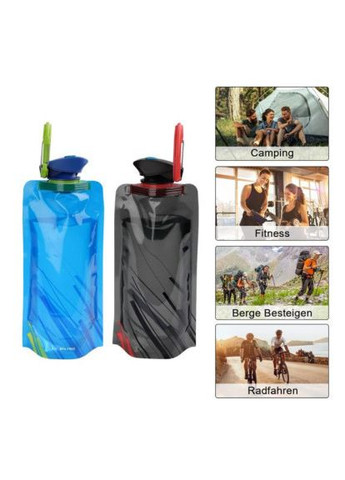 Пляшка для води (XK-BOTL001-BK) XoKo ChildCare 001 Black (369882702)