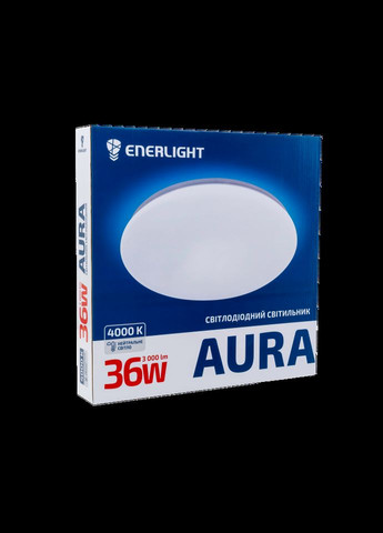 Світильник стельовий світлодіодний Aura 36вт 4000К Enerlight 064633 (316464366)