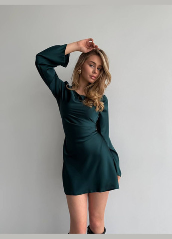 Зелена святковий сукня No Brand однотонна