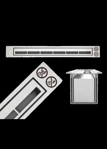 Биокамин 900х400х120 BLACK MAT + СТЕКЛО No Brand (347311697)