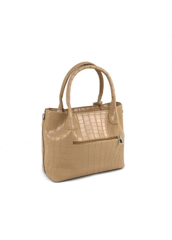 Вместительная повседневная женская сумка с кошельком 0758222 бежевая Voila (301221344)