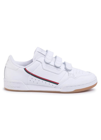 Белые демисезонные кроссовки adidas Continental 80 Strap EE5359