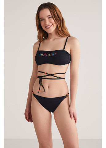 Чорний бікіні, колір чорний, розмір 38 роздільний Kom Саншайн