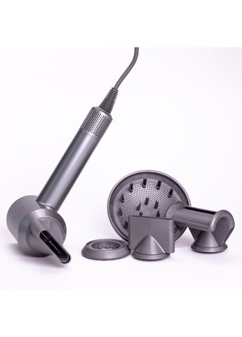 Фэн стайлер для волос 5 в 1 Supersonic Premium 1600 Вт 5 насадок, золото Energy MAX (362474108)