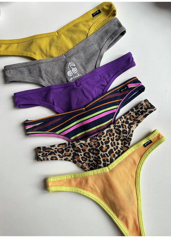 Трусики-стринги женские PINK фиолетовые XS Victoria's Secret (316659454)