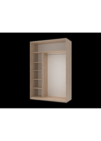 Шафа-купе двохдверна Сіті Лайт 150х60х225 см /1 Дзеркало (DRS-011083) Doros (327798022)