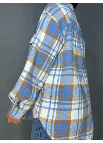 Голубой рубашка YZY