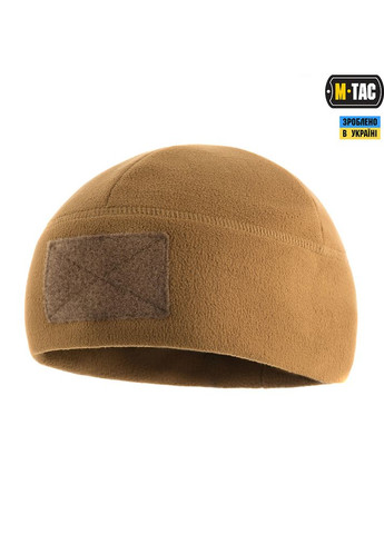 Шапка Watch Cap Elite фліс (270г/м2) з липучкою Coyote Brown M-TAC (315148430)