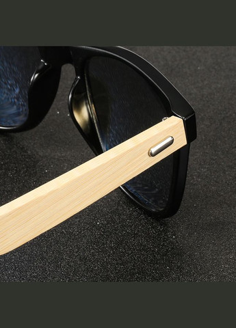 Мужские солнцезащитные очки с бамбукового дерева Green Mirror UV400 No Brand (329901539)