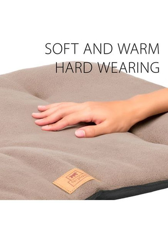 Мягкое место коричнево-черное JOLLY 65 C.MICROF.DOVE GR. BLA, флис Ferplast (335053604)