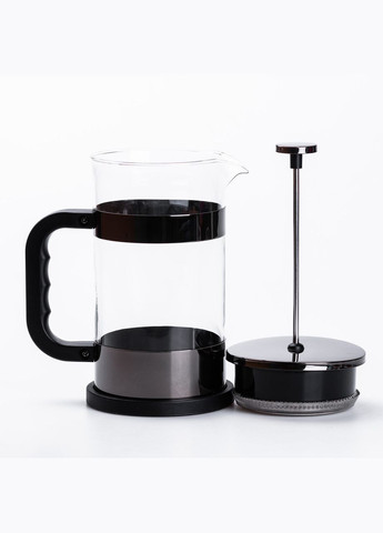 Заварник для чая 1 литр с френч прессом черный HP33538B TS Kitchen (321997722)