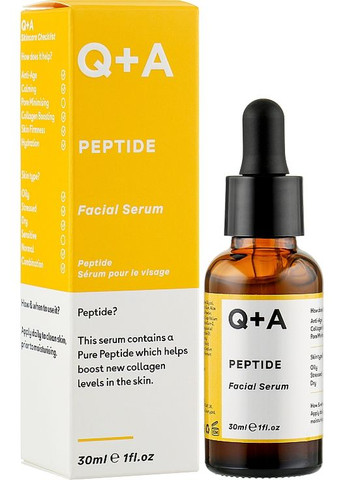 Пептидная сыворотка для лица Peptide Facial Serum 30ml (911364-4601) Q+A (368625231)